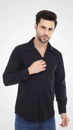 Versatile Lapel Collar Shirt by Farzi Darzi