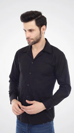 Versatile Lapel Collar Shirt by Farzi Darzi