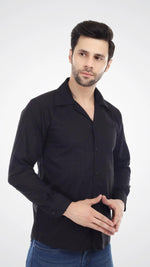 Versatile Lapel Collar Shirt by Farzi Darzi