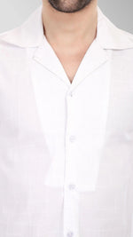 Versatile Lapel Collar Shirt by Farzi Darzi