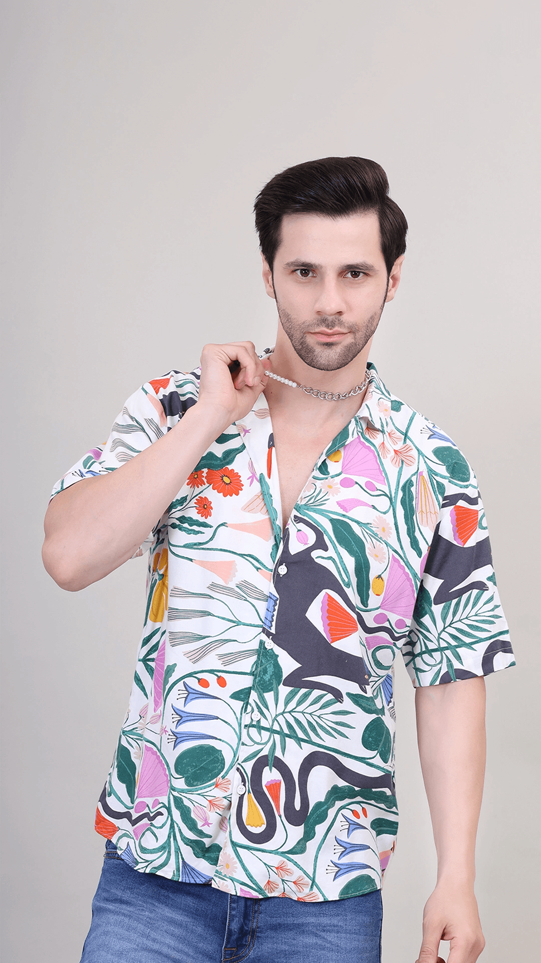 Tropical Bloom Shirt by FD