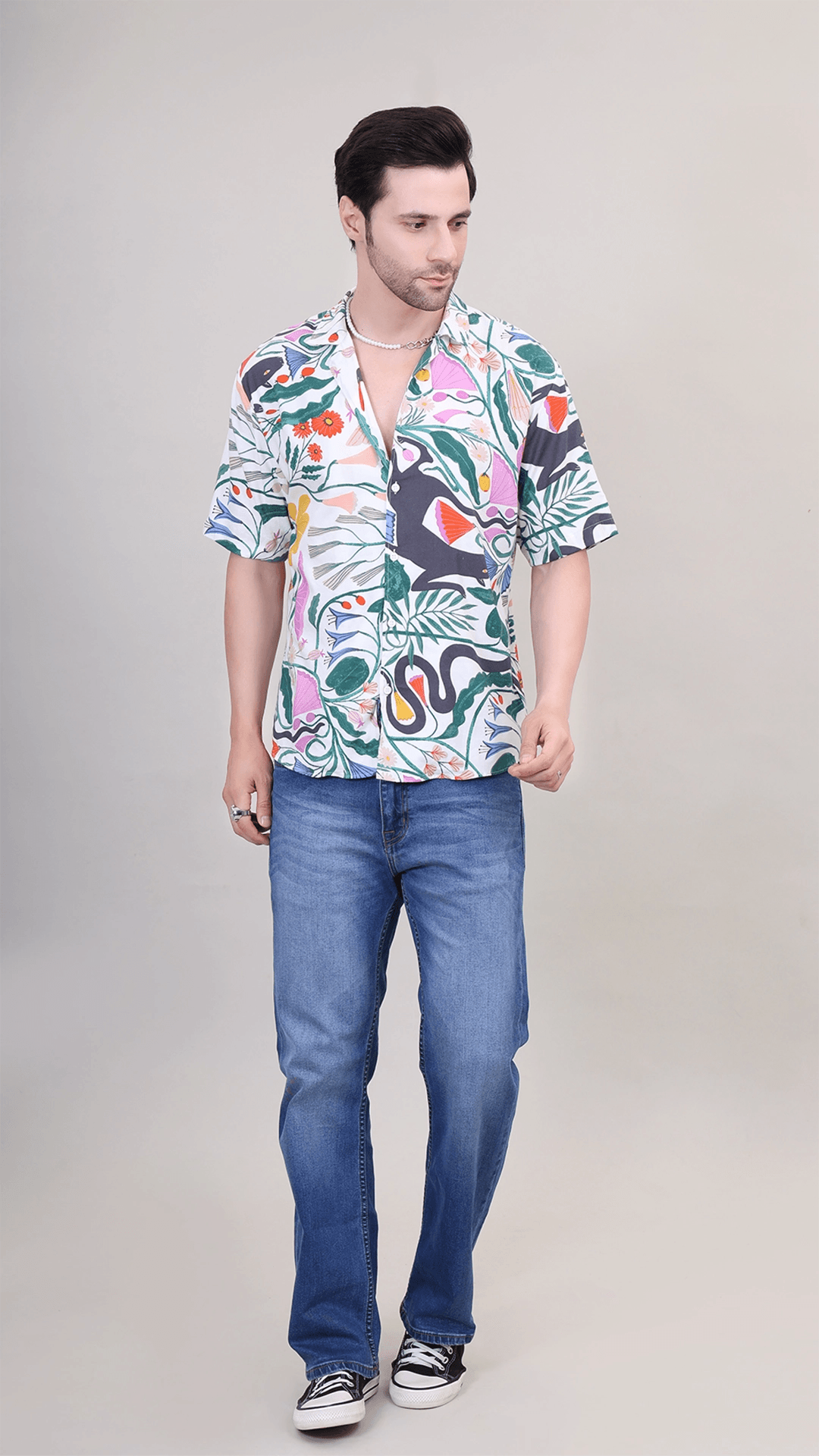 Tropical Bloom Shirt by FD