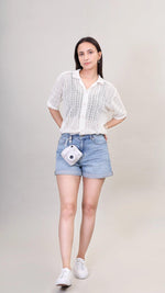 Breezy Lace Button-Up by FD