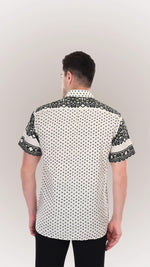 Cream Printed Cotton Shirts By FD