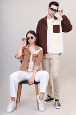 Match & Slay: Corduroy Couple Shackets for Vacations & Nights Out