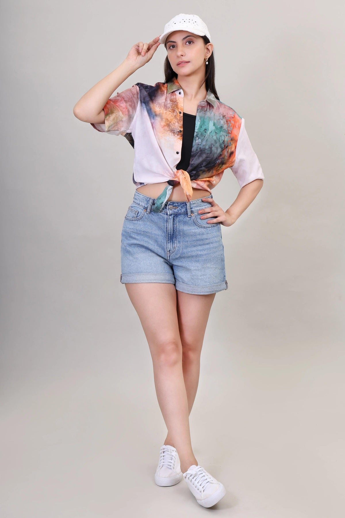 Vibrant Tie-Dye Abstract Unisex Shirt