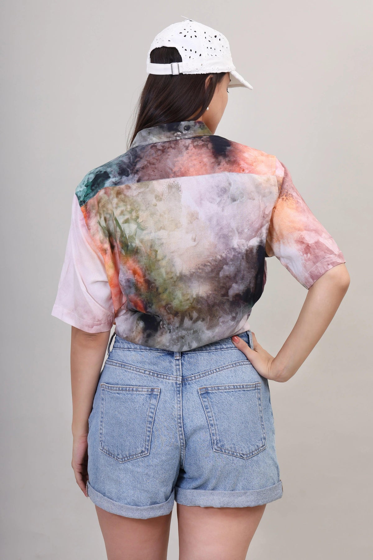 Vibrant Tie-Dye Abstract Unisex Shirt