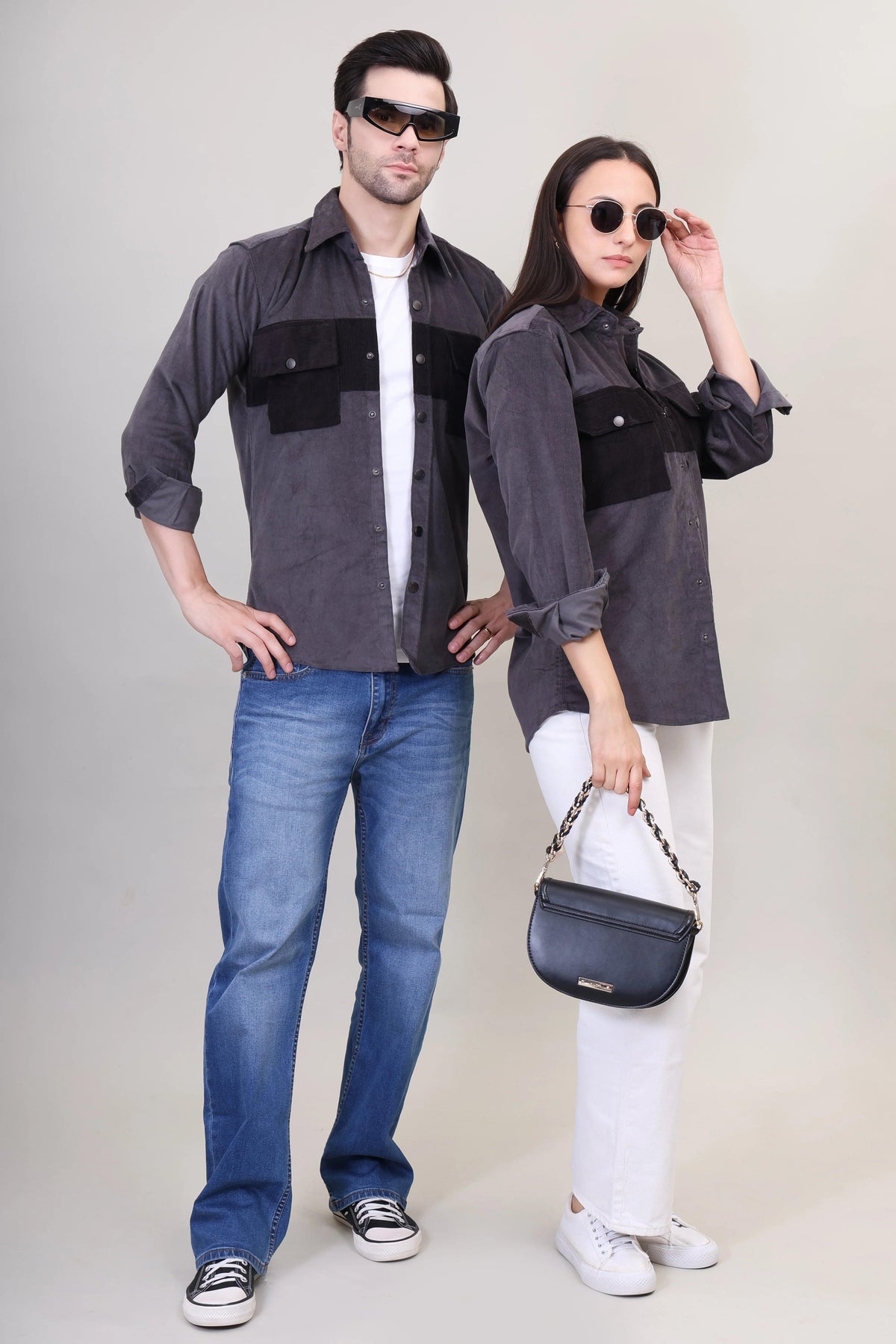 Old Money Couple Shacket – Perfect for Short travel and Professional Party Looks