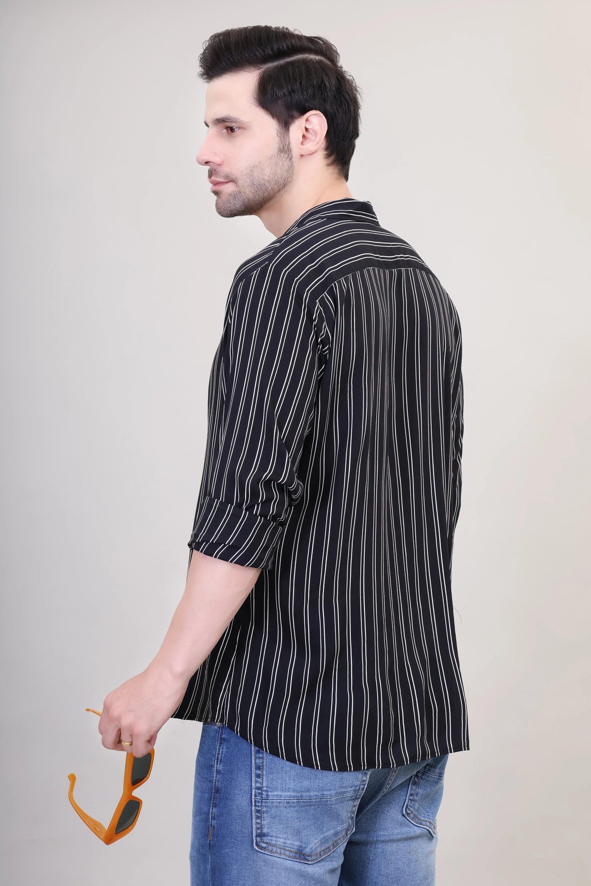 Urban Elegance Geometric Shirt