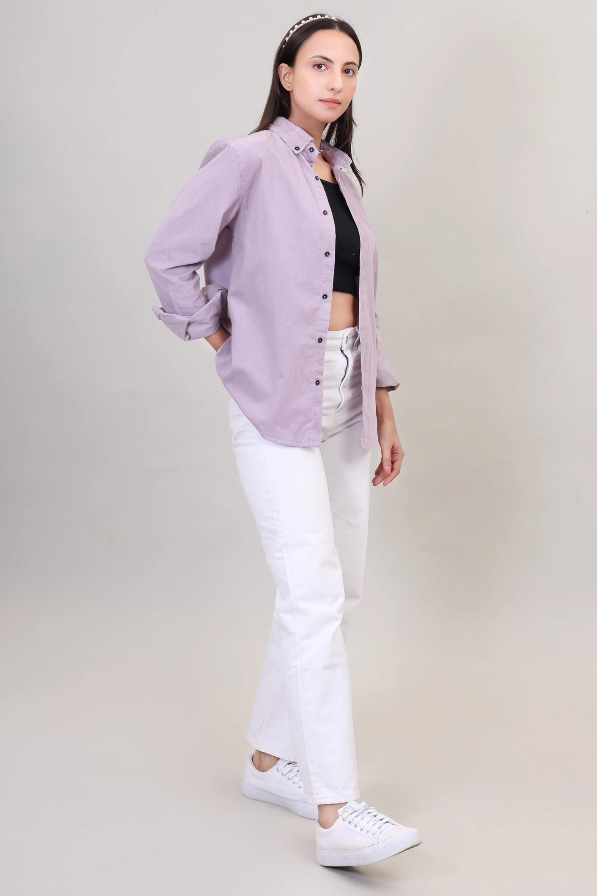 Summer Breeze: Women's Cord Shirt