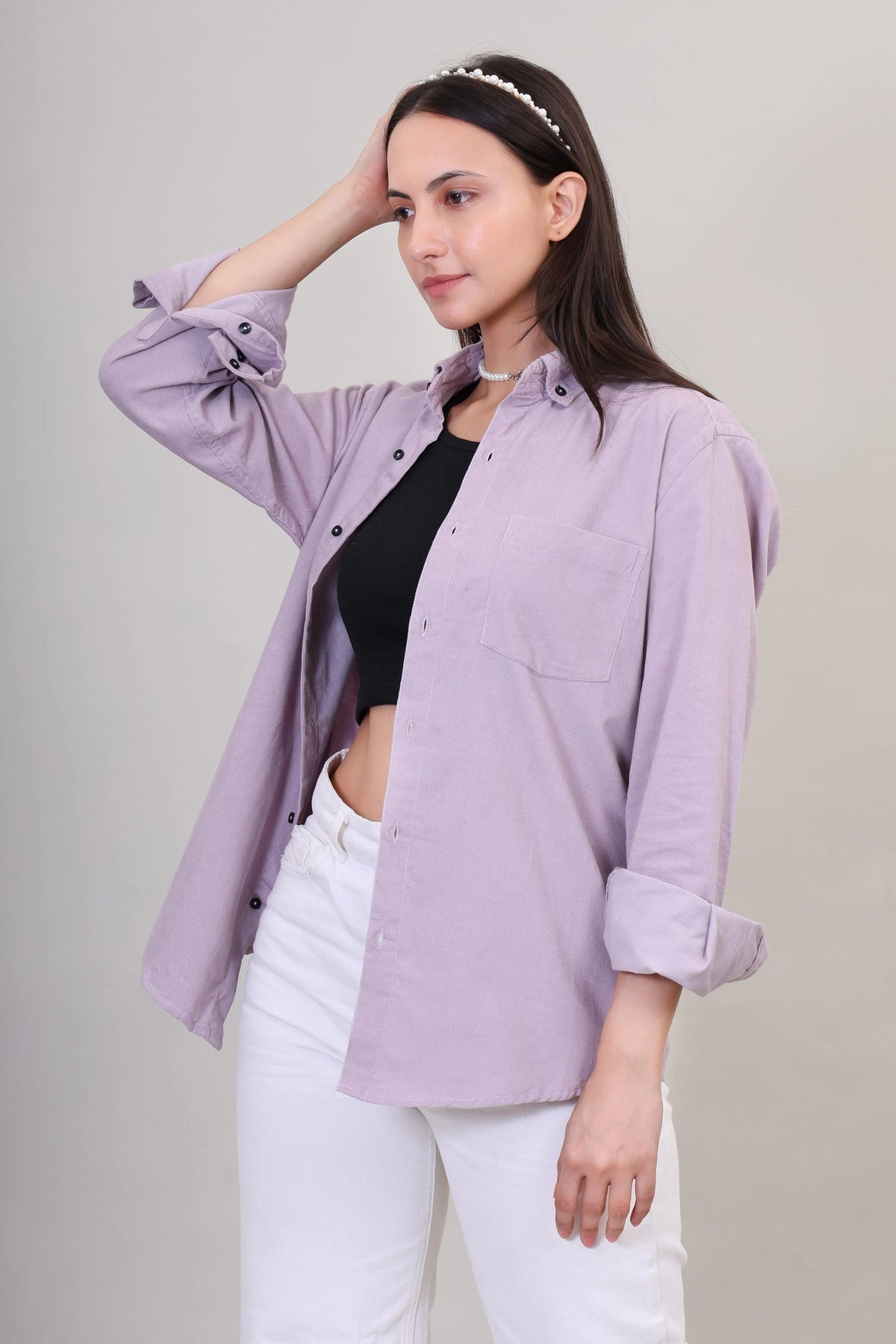 Summer Breeze: Women's Cord Shirt