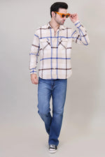 Cozy Chic Woolen Plaid Shirt