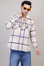 Cozy Chic Woolen Plaid Shirt