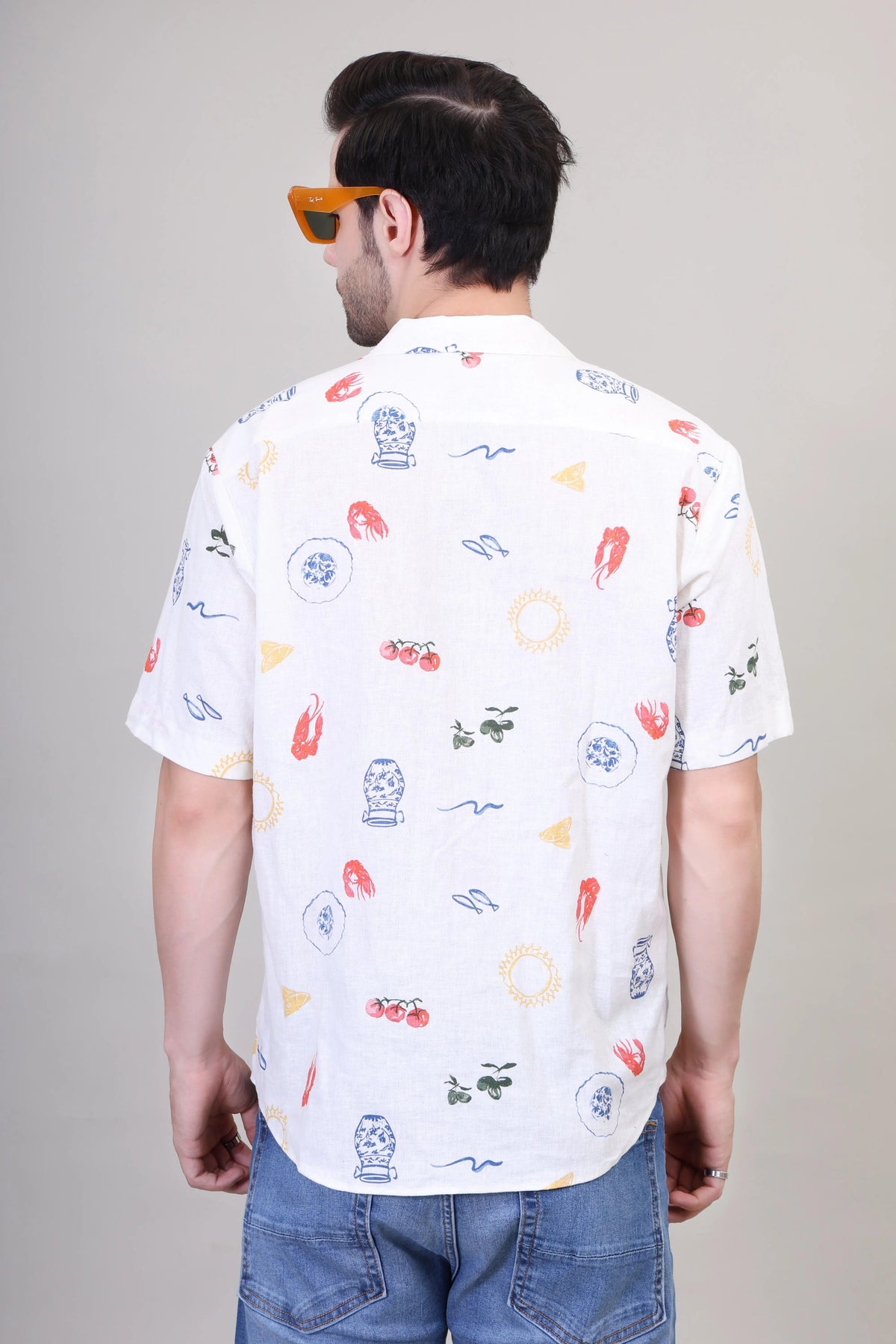 Lobster Lovin' Cotton Shirt