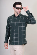 Cozy Checkered Wool Shirt