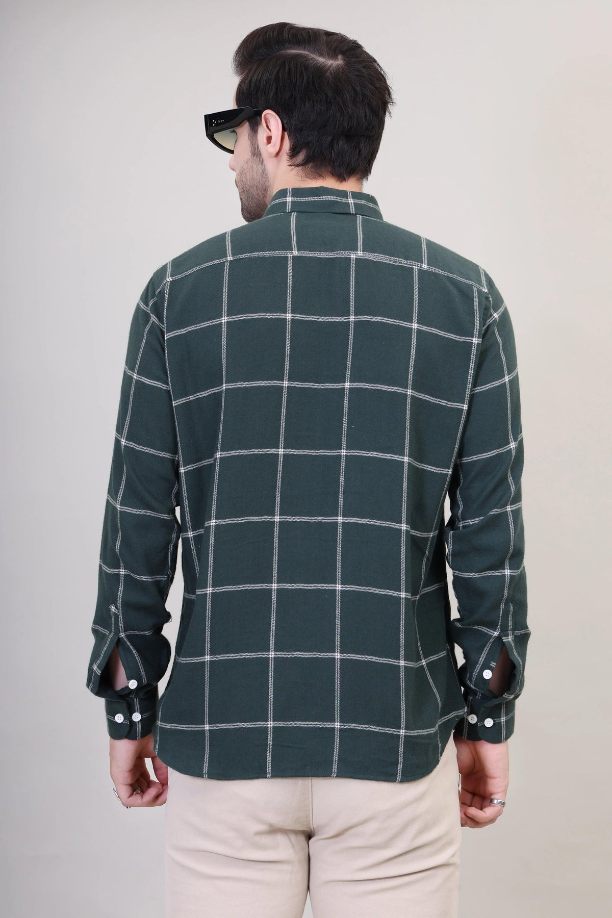 Cozy Checkered Wool Shirt